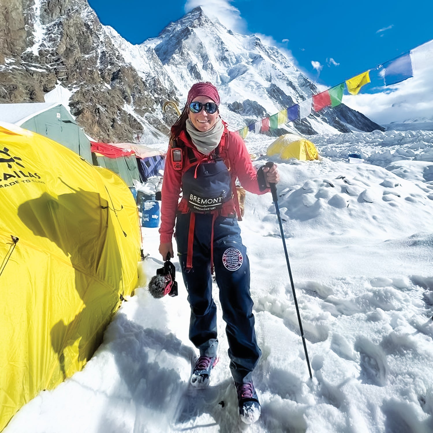 Harila in K2 base camp