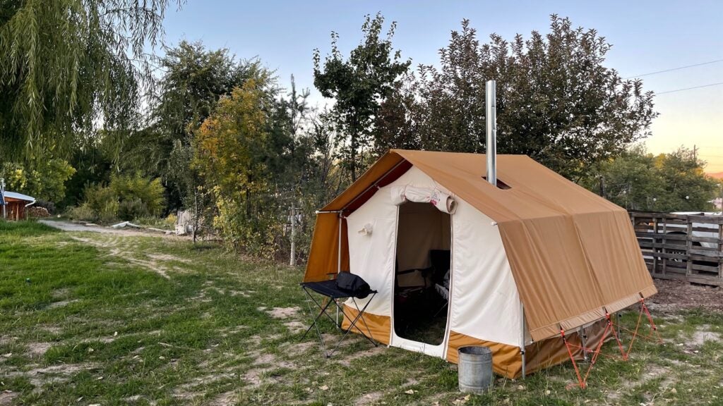 Used wall tents outlet for sale