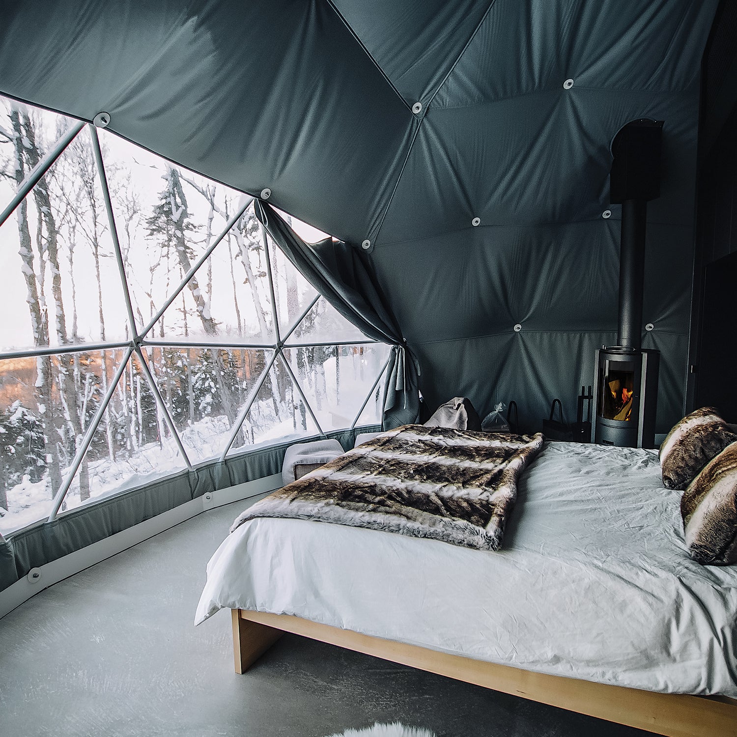 Les Dômes Charlevoix, Quebec