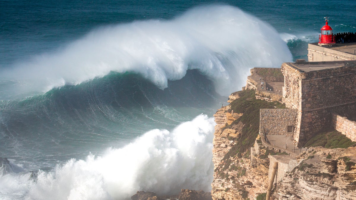 A Brazilian Surfer Died While Riding Big Waves at Nazaré