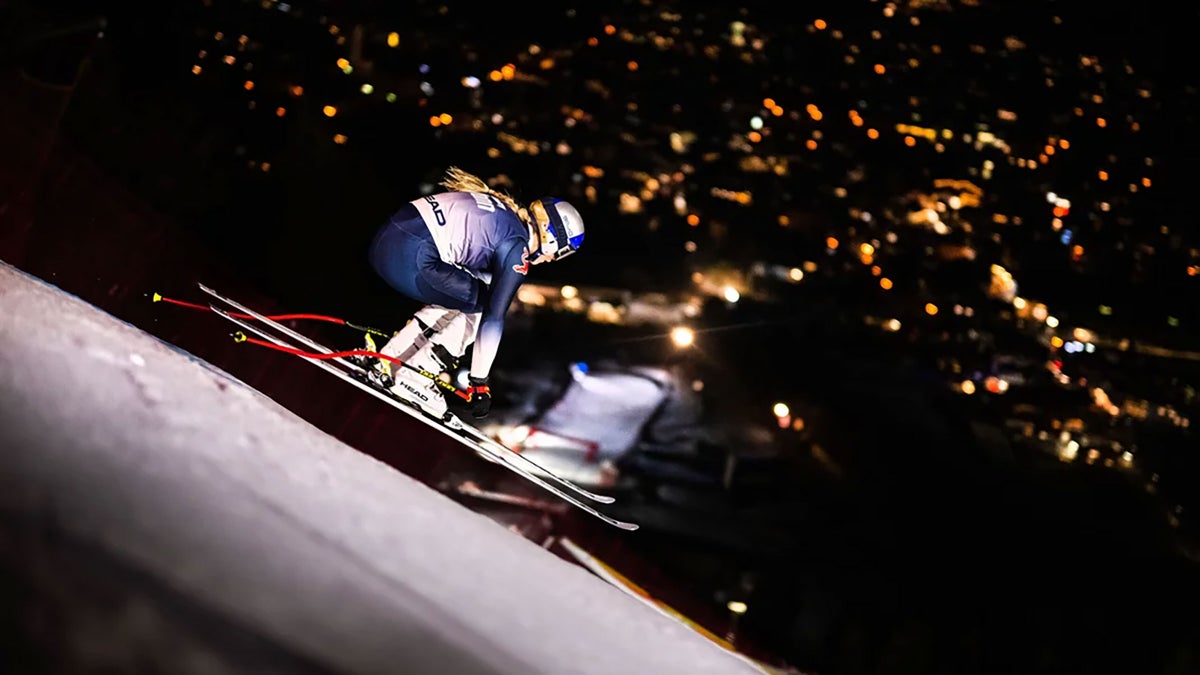 Lindsey Vonn Became the First Woman to Ski the Kitzbühel Streif. She Did It at Night.