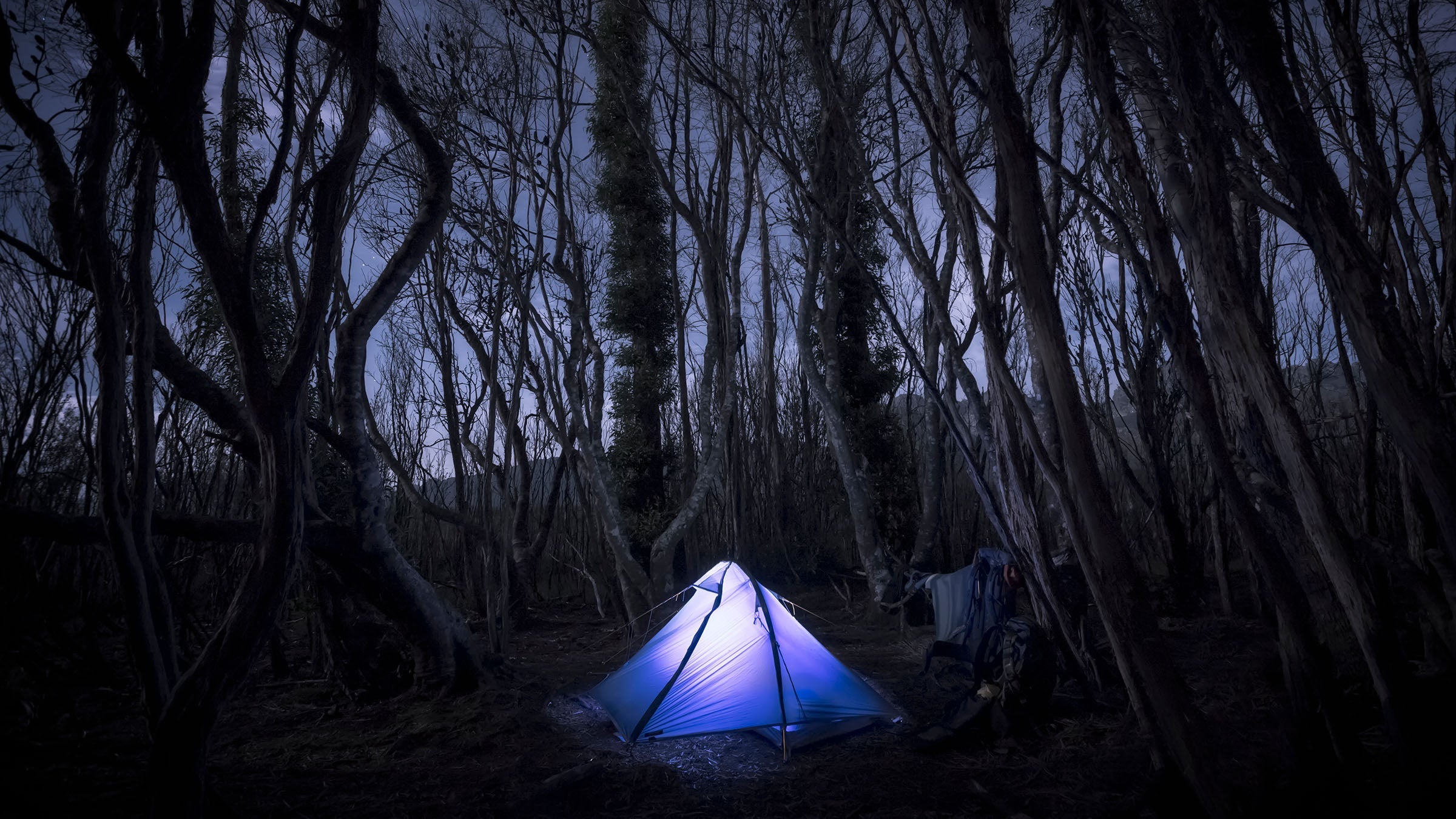 Camping in Tasmania