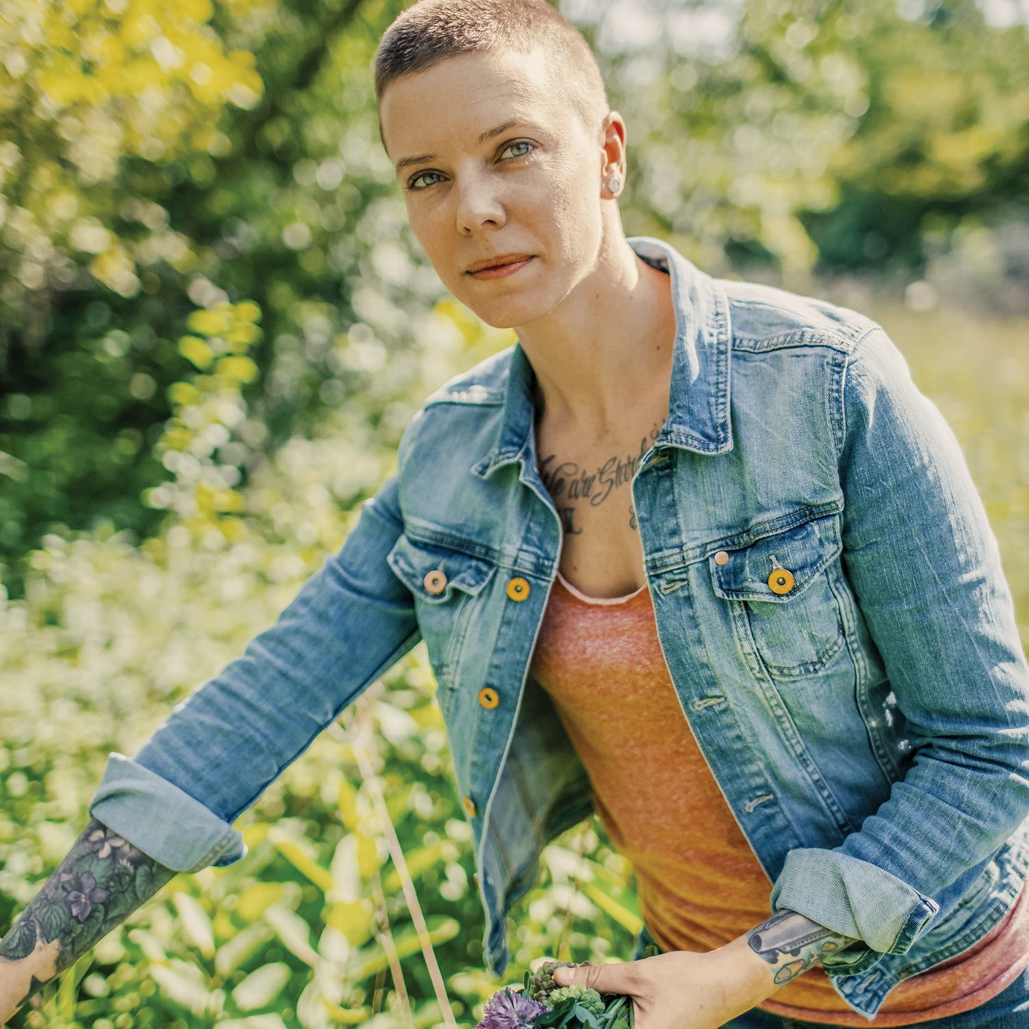 Regan at LaBagh Woods in Chicago