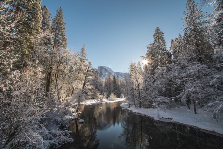 yosemite snow