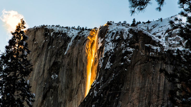 yosemite firefall