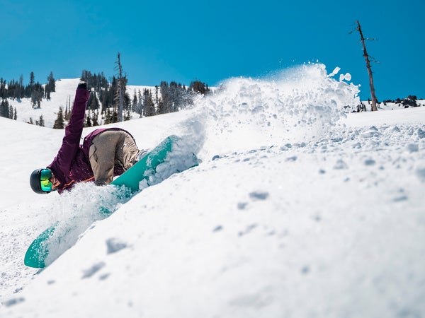 Snowboard accessories testing