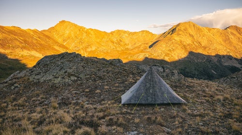 ultralight pyramid tent