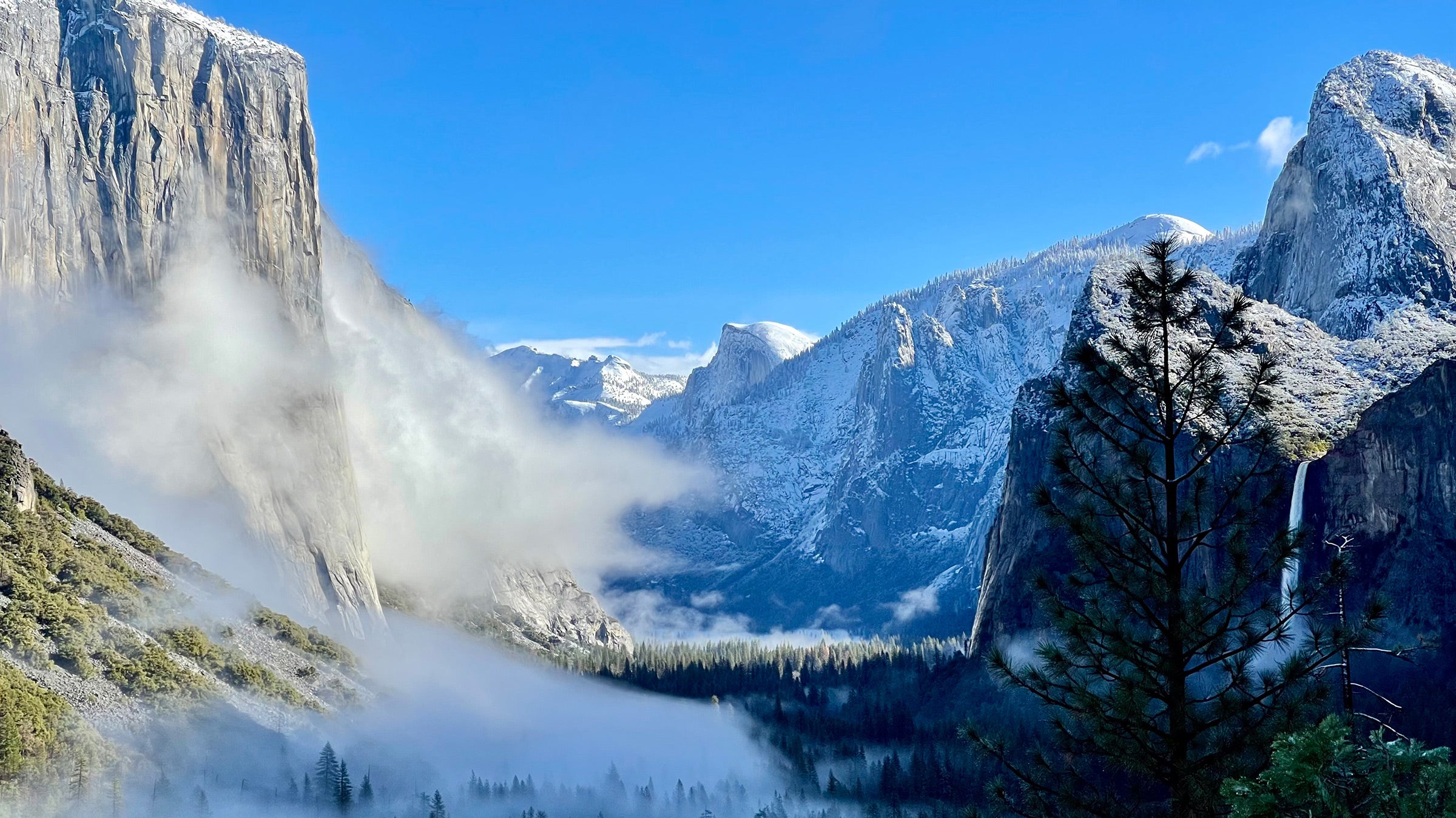 After the storms, Yosemite shines, while the waterfalls go nuts