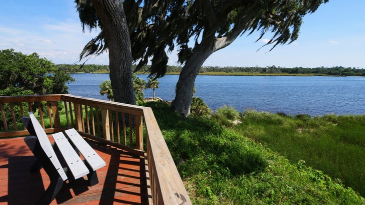 Watch the Sunset at Crystal River Archaeological State Park.