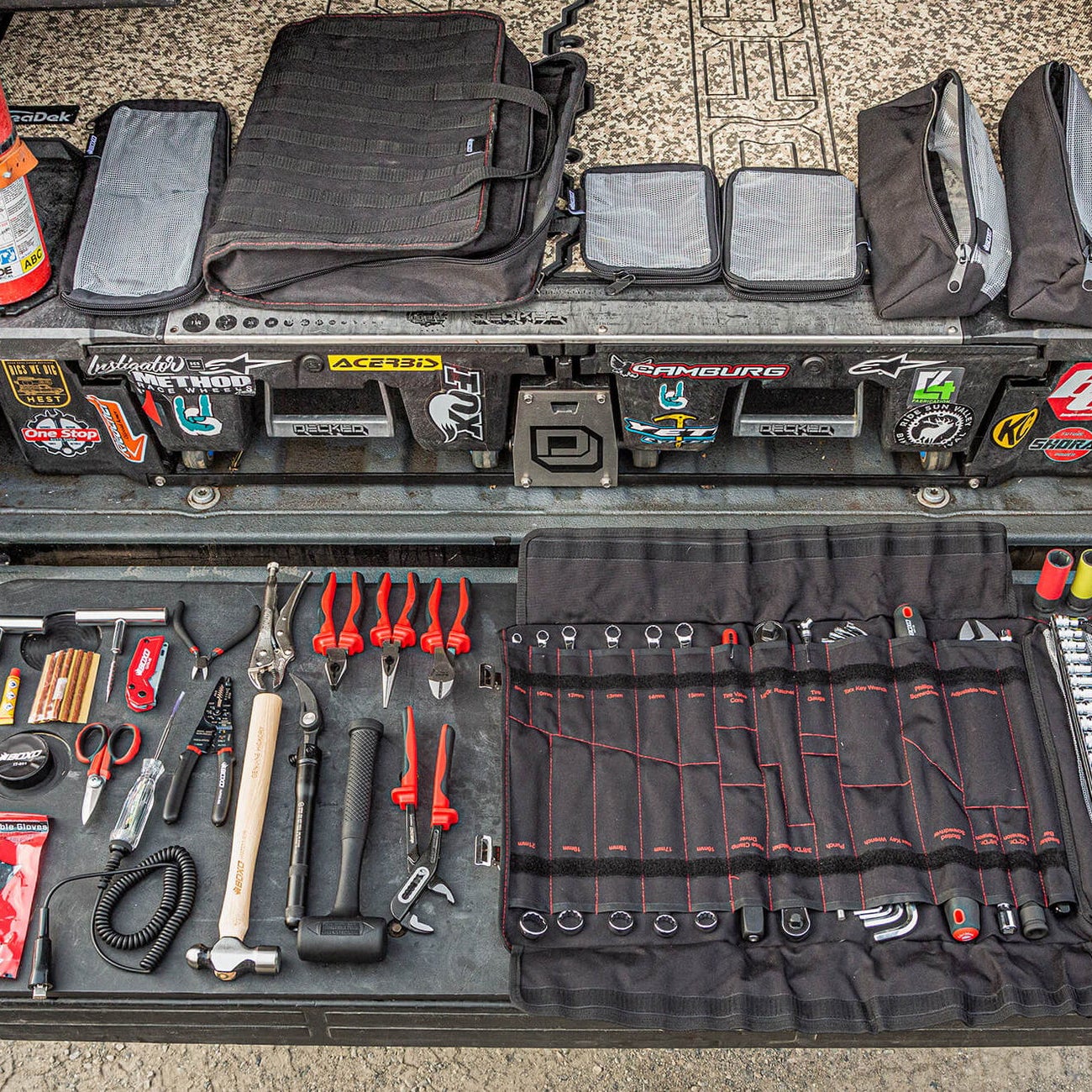 Vehicle storage boxes for 4x4 and off road routes