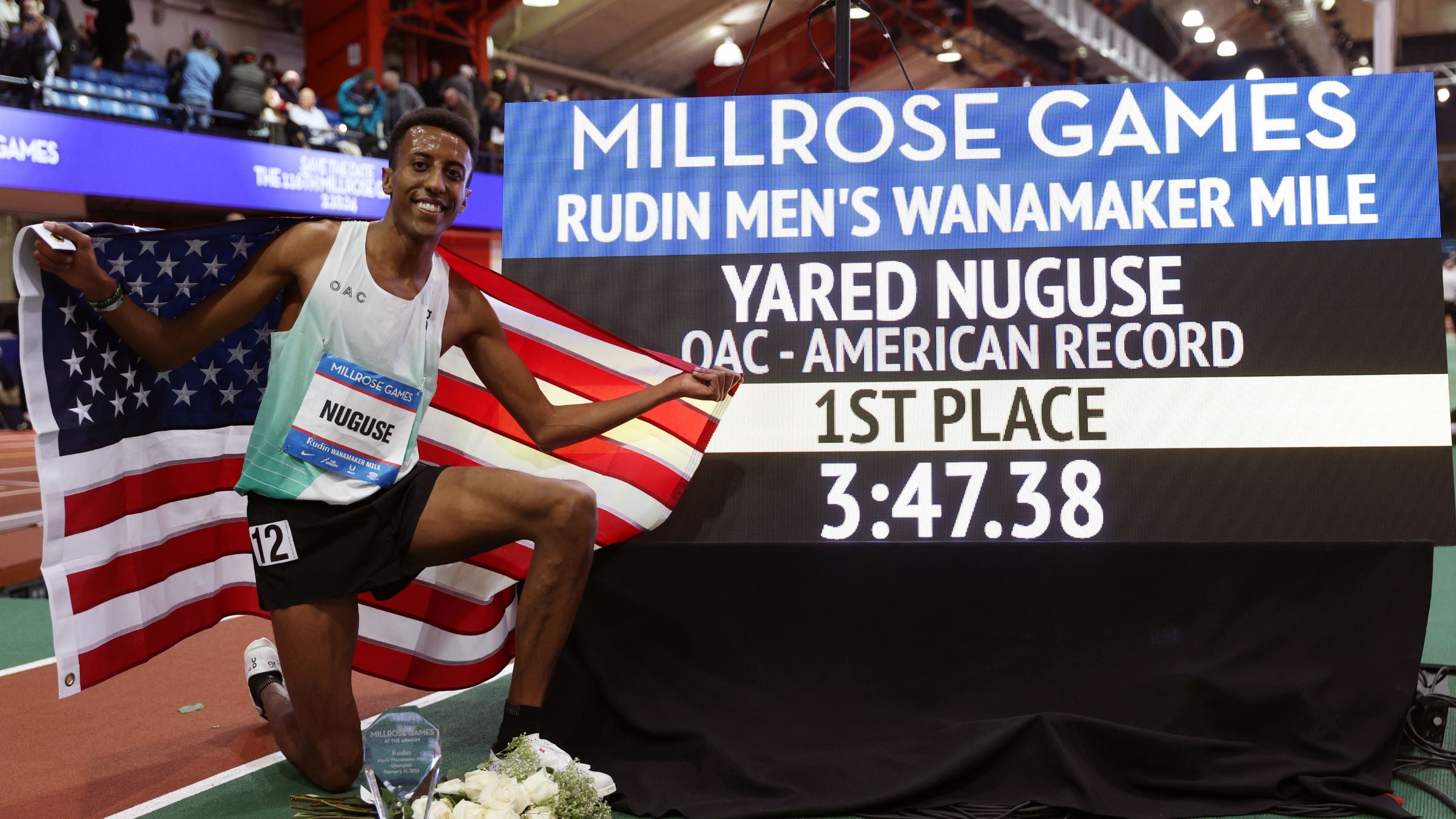 The Millrose Games Delivers Records and the Wanamaker Mile
