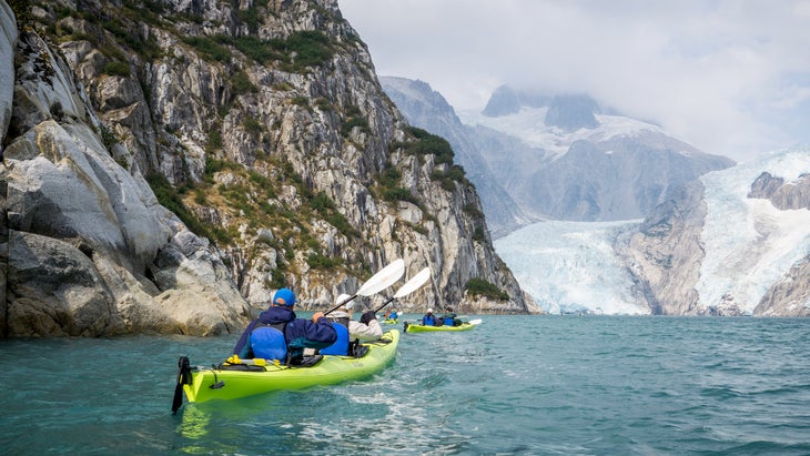 kayaking in alaska