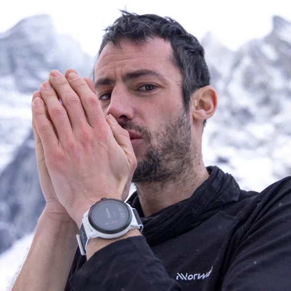 Kilian Jornet with Coros watch