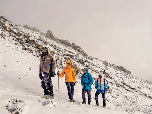 Summit morning