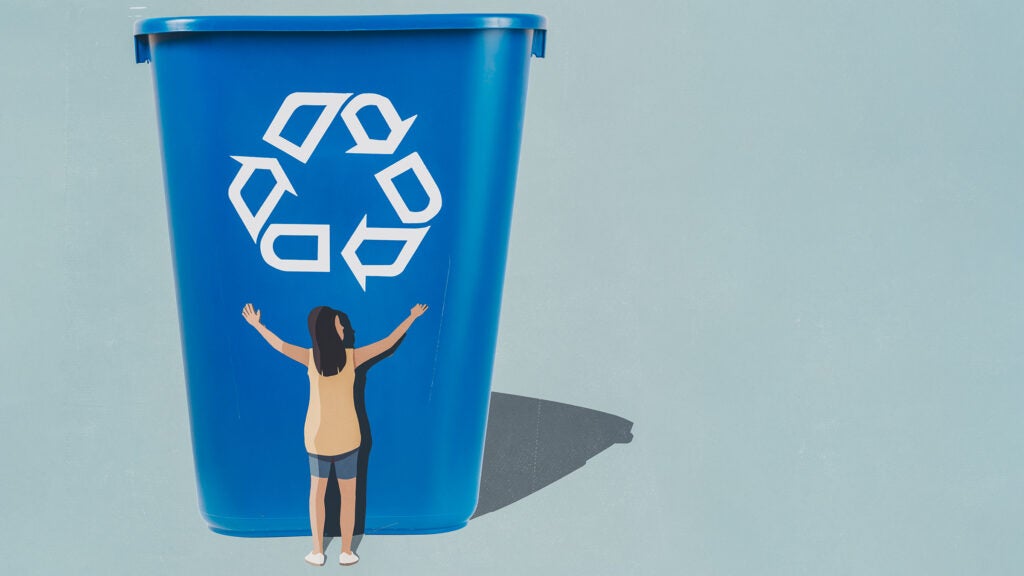 If You're Putting Garbage Bags in Your Recycling Bin, You're Doing