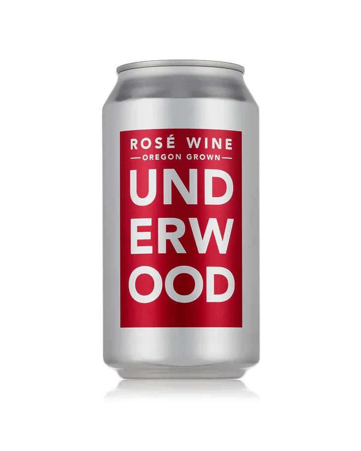 Underwood Rose Canned Wine