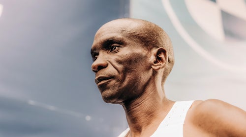 Eliud Kipchoge at the Berlin Marathon in 2022