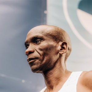 Eliud Kipchoge at the Berlin Marathon in 2022