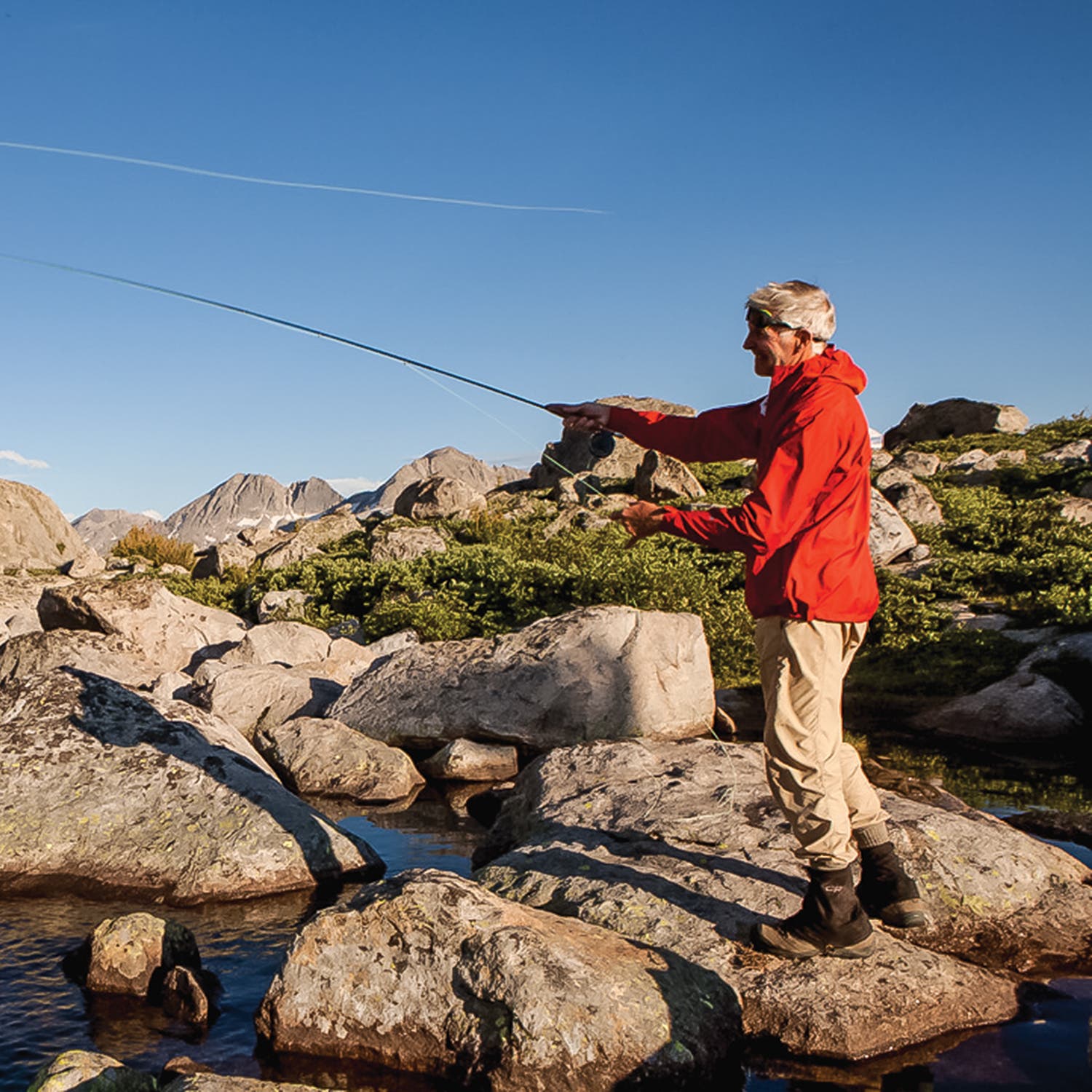 Randy Udall fly fishing