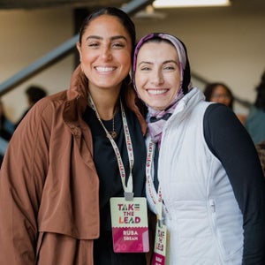 Two women are featured at the WOC Take the Lead Retreat