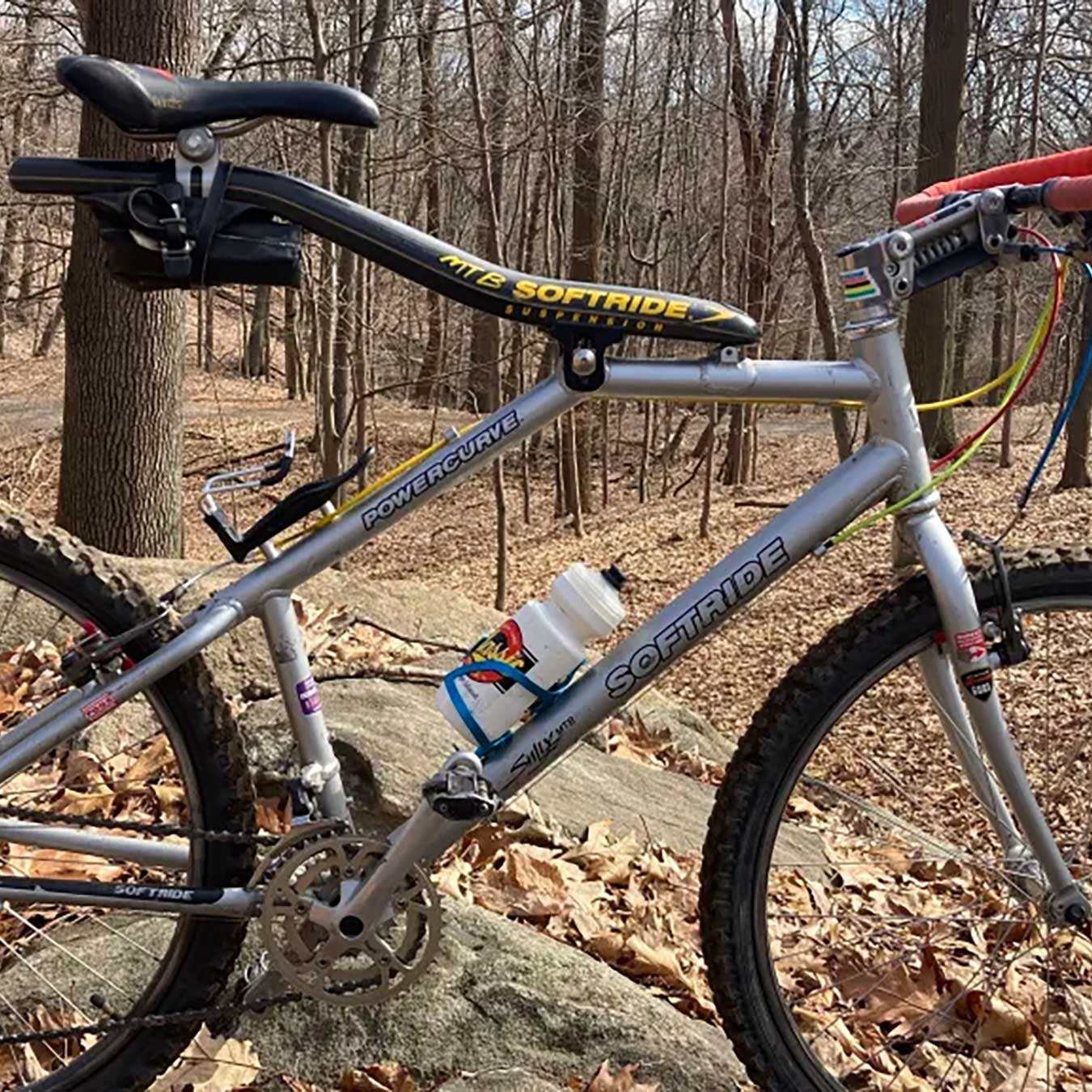 Old mtb deals to gravel bike