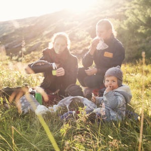 Family hiking snacks