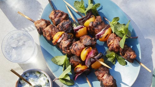 Lamb Apricot Skewers