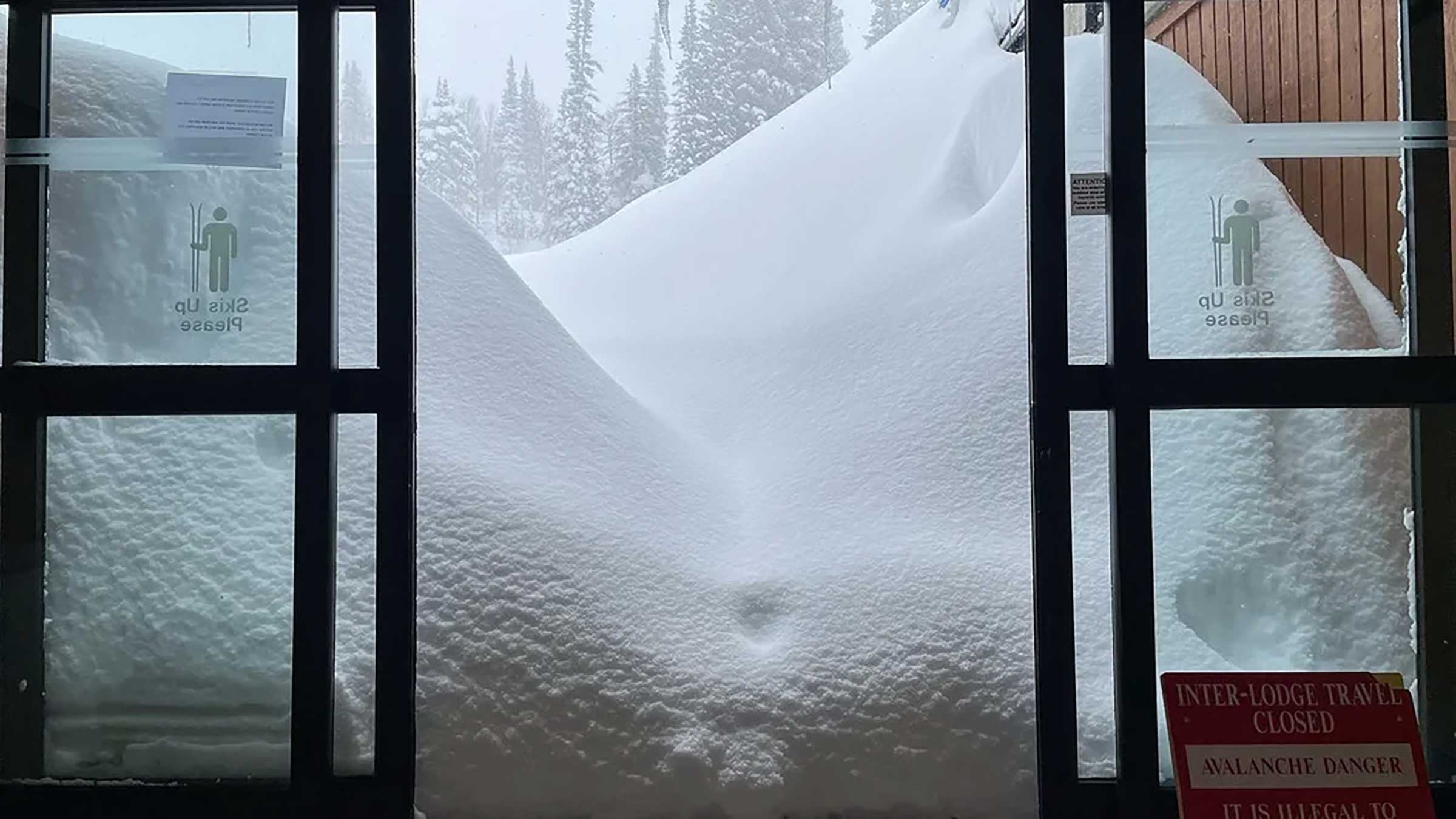 That's a lot of snow! 