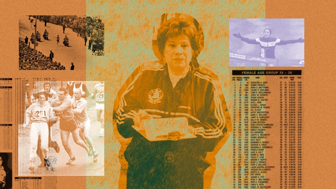 Gloria Ratti Boston Marathon