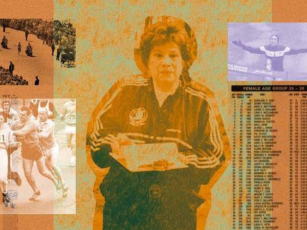 Gloria Ratti Boston Marathon