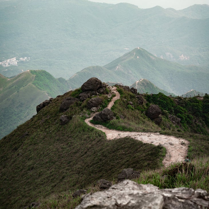 mountains in hong kong