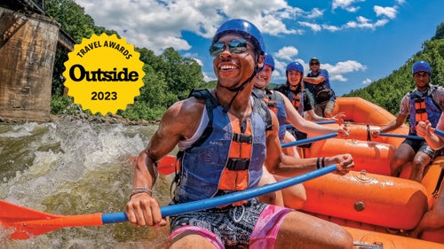adventure travel places Rafting the New River in West Virginia
