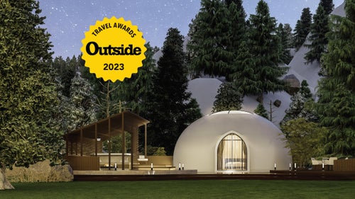 adventure travel places A dome at Oculis Lodge
