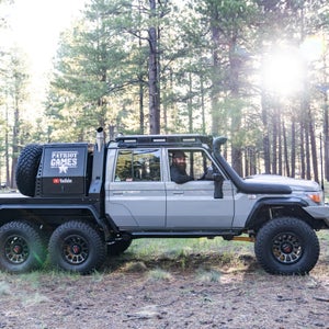 overland rig 6-wheel Land Cruiser
