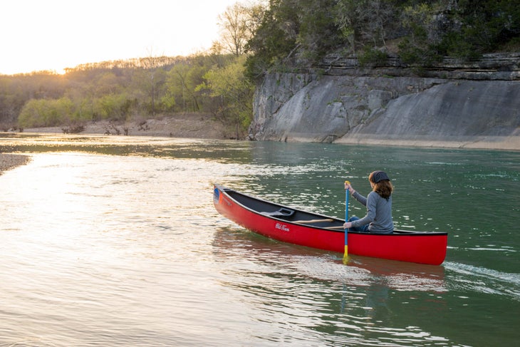 Paddling in Arkansas