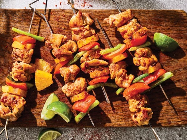Chicken skewers