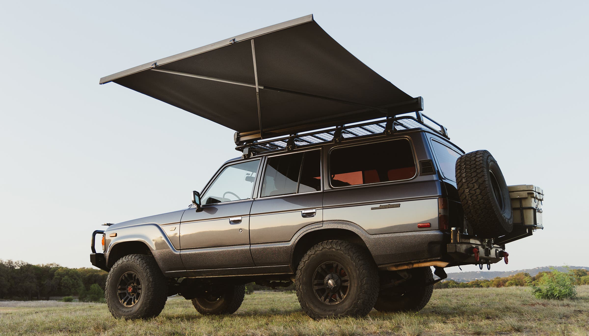 Kammok Crosswing awning deployed