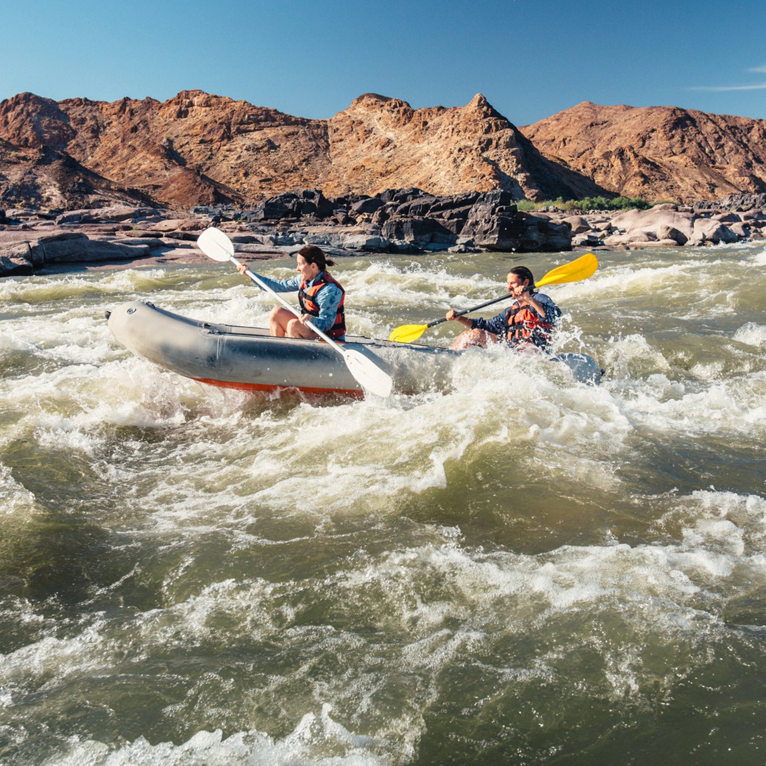 Floating Storage/Cooler Box - Tow on Rivers and Lakes with Canoe