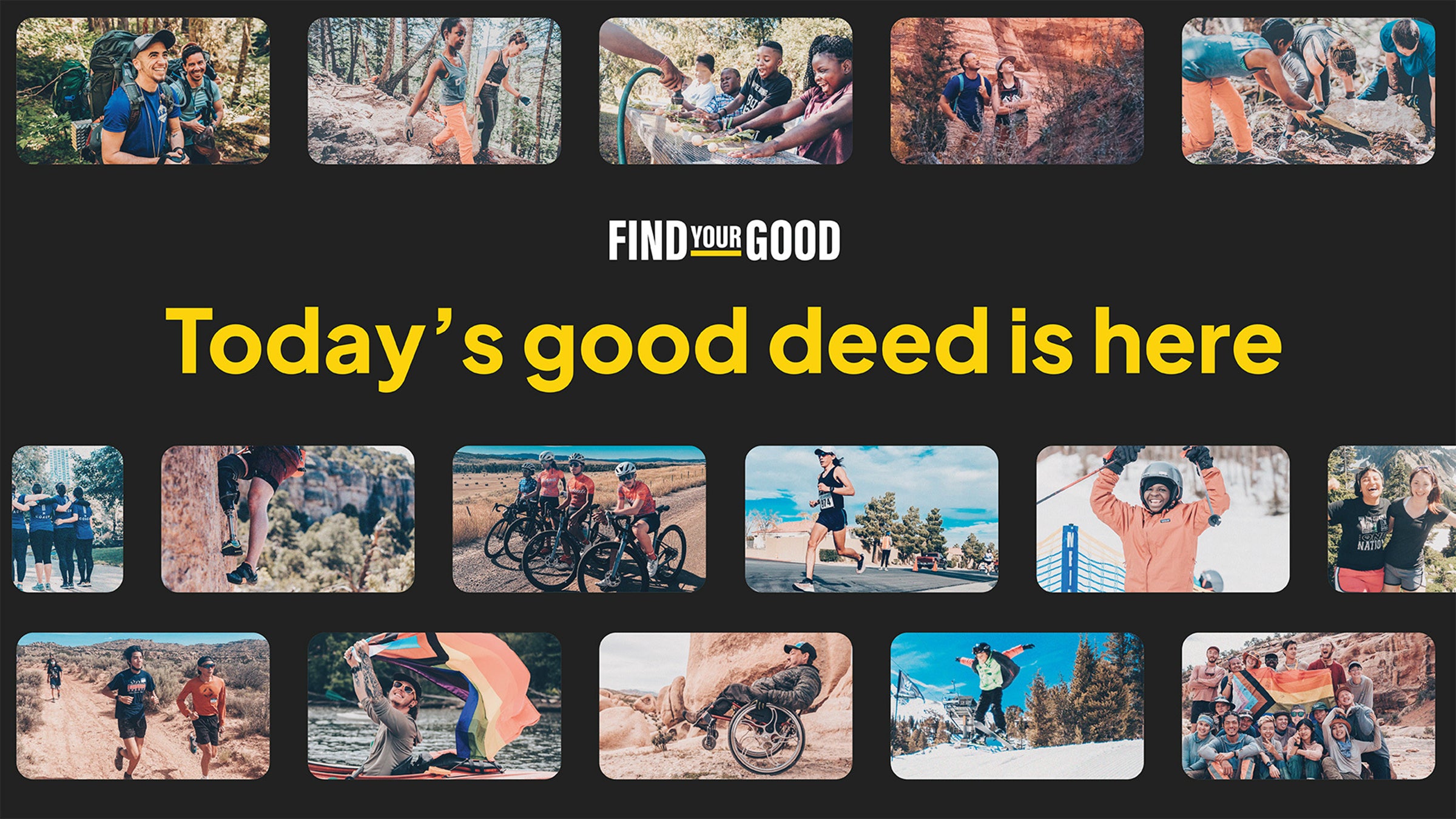 Find Your Good: Today's good deed is here