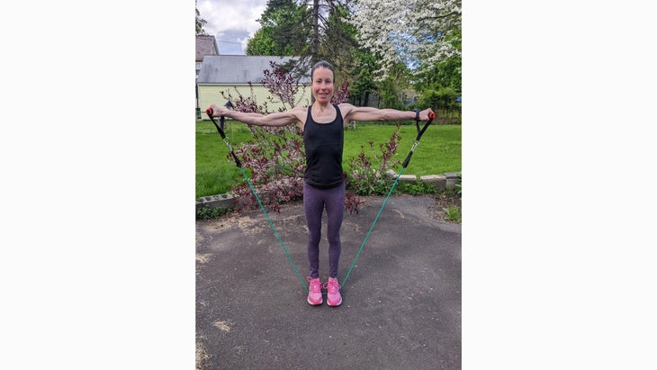 The 8 Best Resistance Band Arm Exercises + Resistance Band Arm