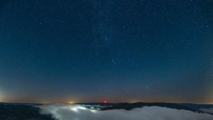 stars new river gorge