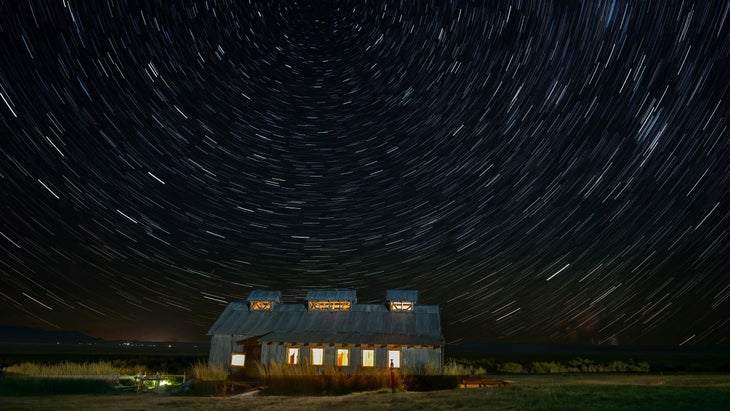 star trails oregon