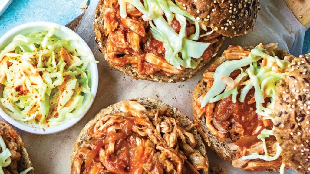 Instant-Pot-Pulled-BBQ-Chicken-with-Colesla
