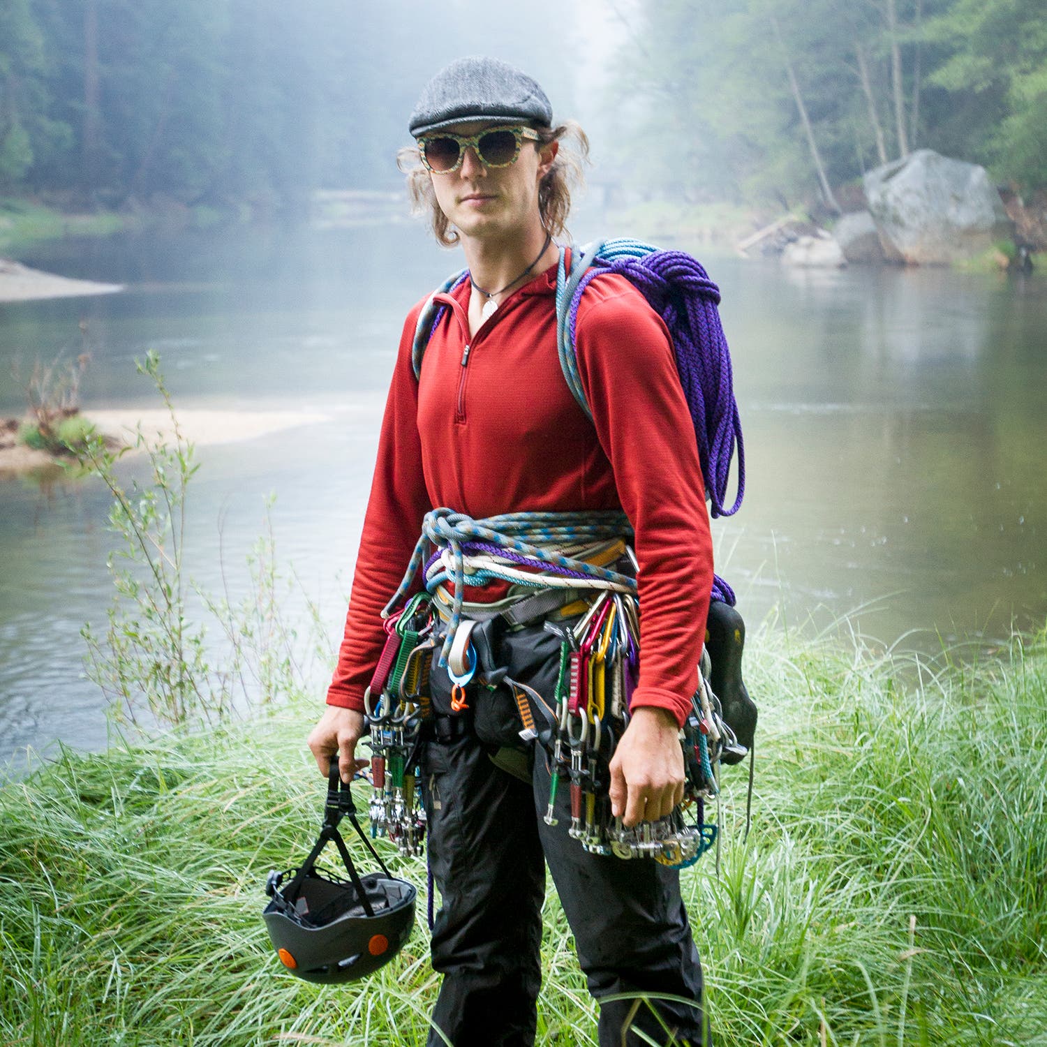 Howell on the banks of Yosemite’s Merced River in 2015