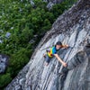 Austin Howell free soloing a route called Dopey Duck in Linville Gorge, North Carolina