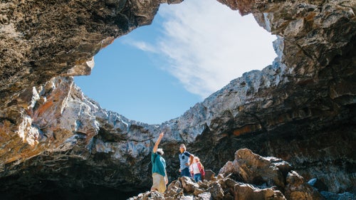 Indian Tunnel at Craters of the Moon National Monument and Preserve