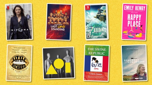 Collage of covers for ԹϺ Editors' May 2023 culture picks