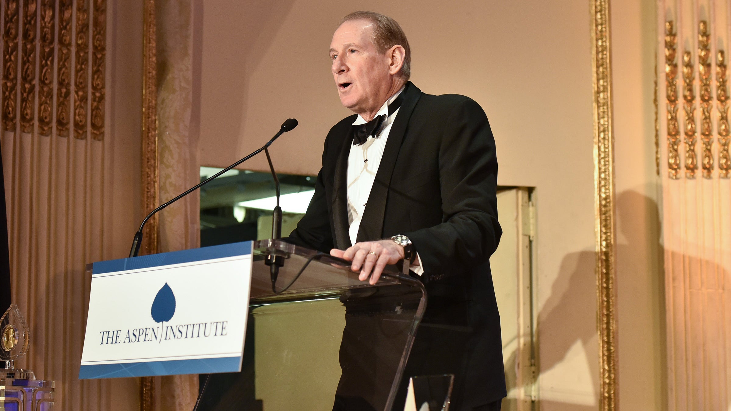 Jim Crown attends The Aspen Institute's 33rd Annual Awards Dinner at The Plaza Hotel on November 3, 2016 in New York City