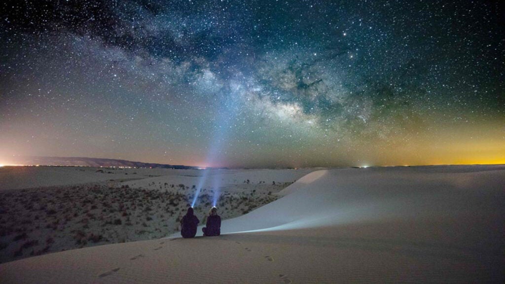 stars white sands national park