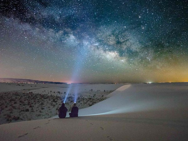 stars white sands national park